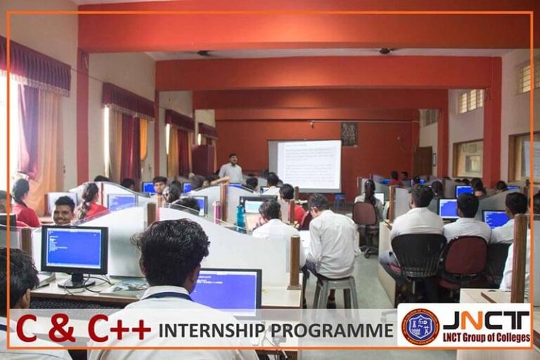 JNCT C & C++ Internship Programme