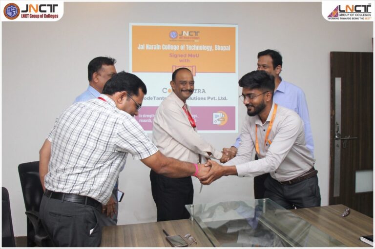 JNCT, Bhopal Signed MoU with CODETANTRA