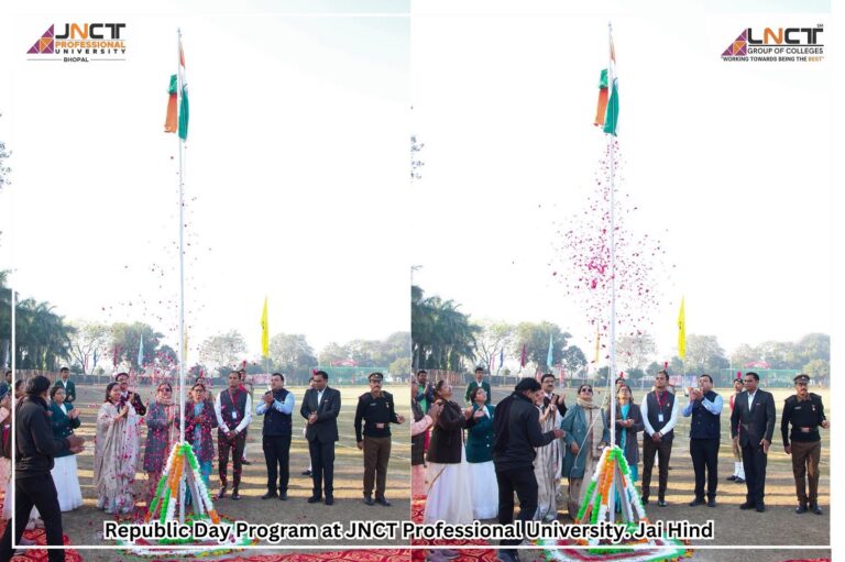 Republic Day Program at JNCT Professional University