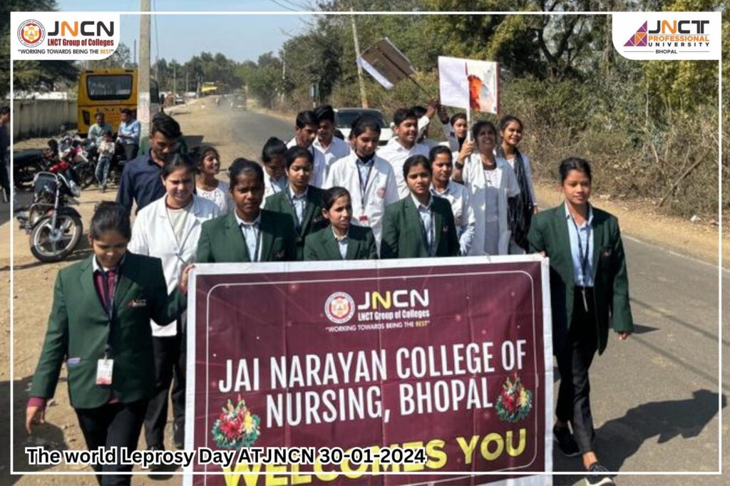 World Leprosy Day Celebration at JNCT Professional University, Bhopal