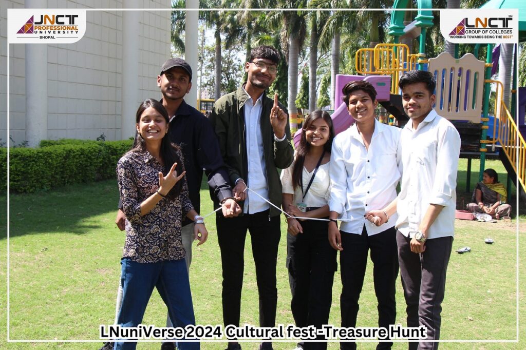 JNCT Professional University hosted a thrilling Treasure Hunt Competition