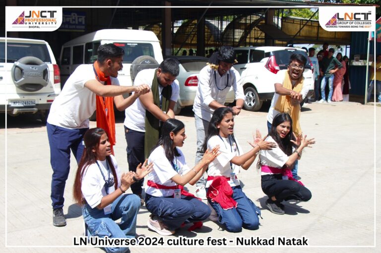 Nukkad Natak event at JNCT Professional University