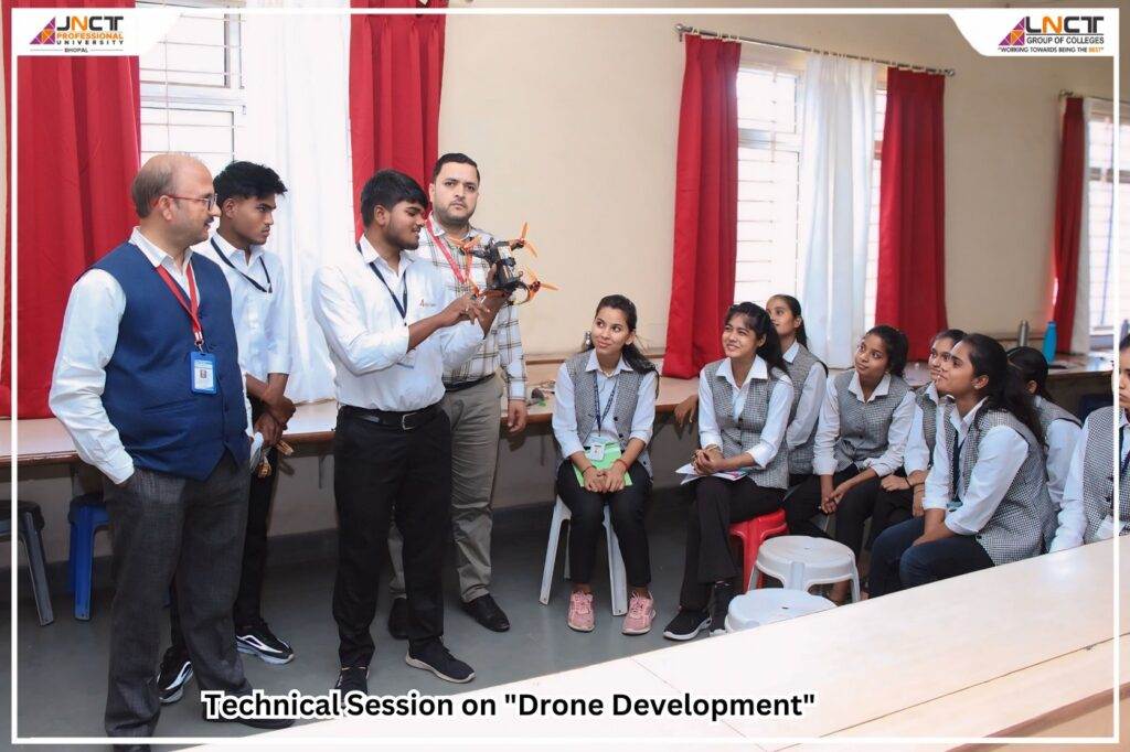 Technical Session on *“Drone Development”* organized by the Department of Electronics & Communication.