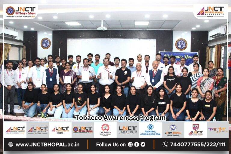 Tobacco Awareness Program at JNCT Professional University