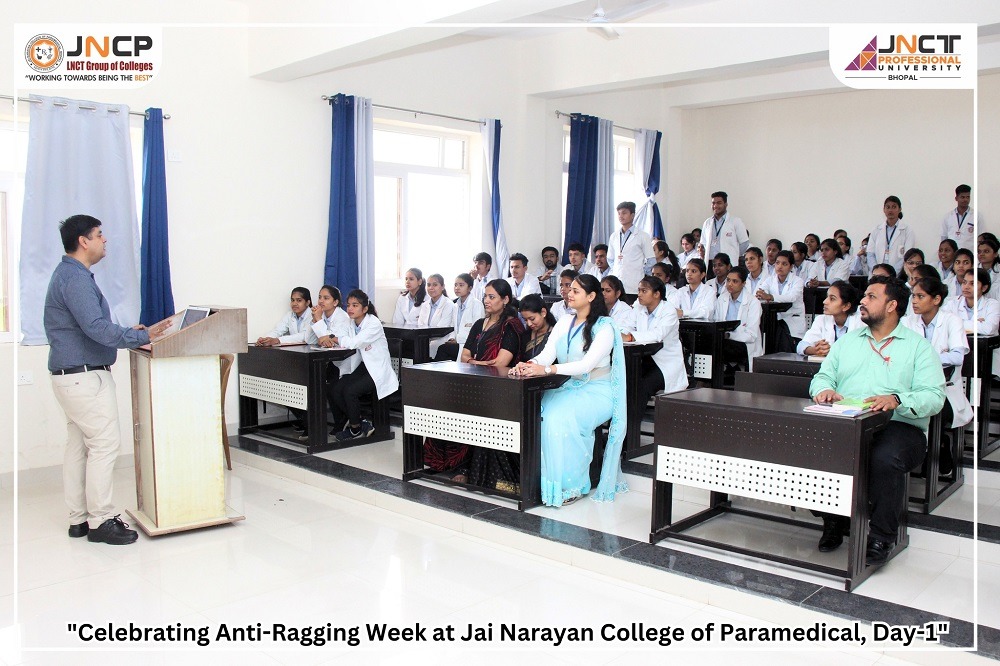 Anti-Ragging Week at the Paramedical Day1