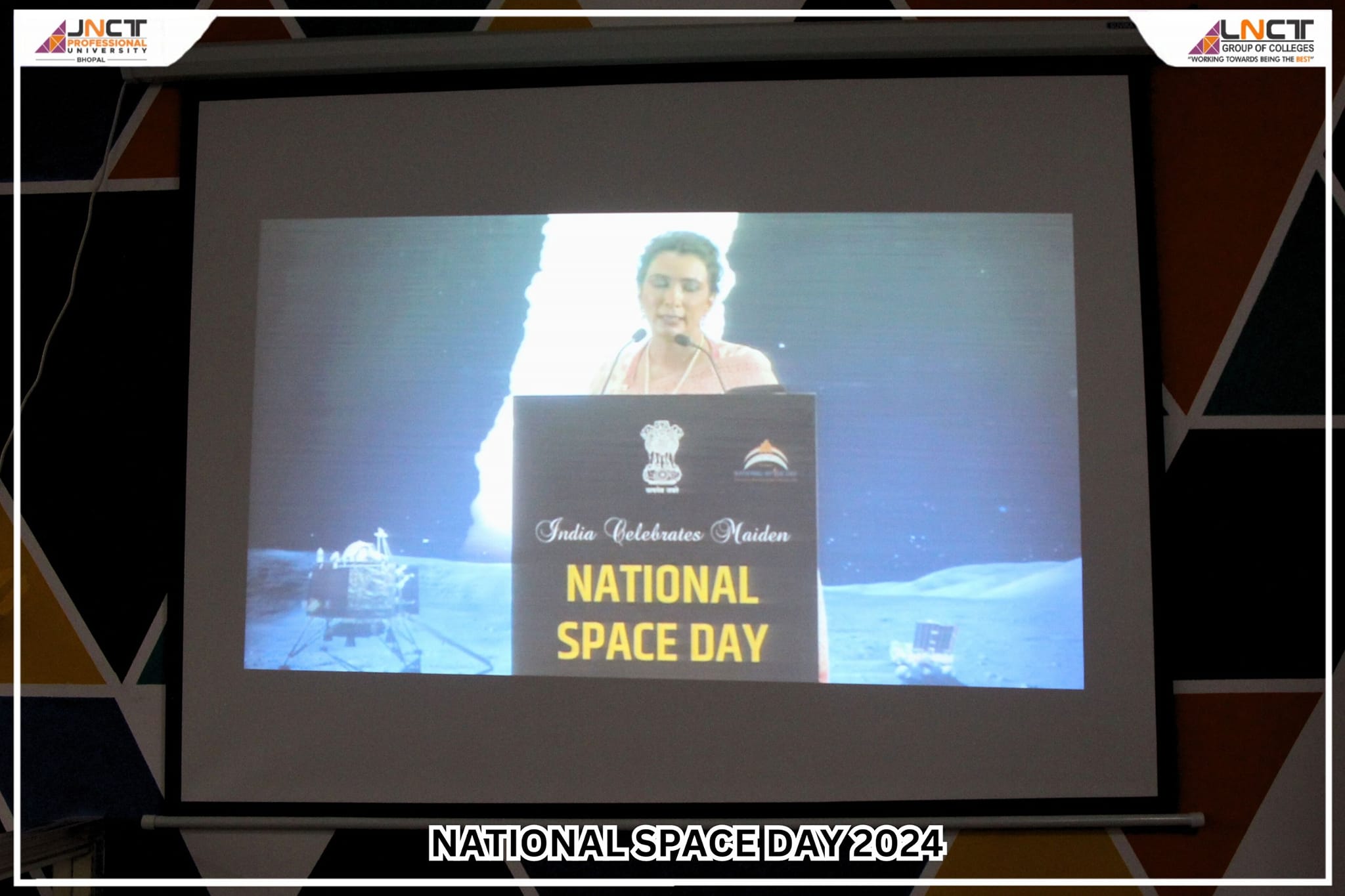 India's First National Space Day