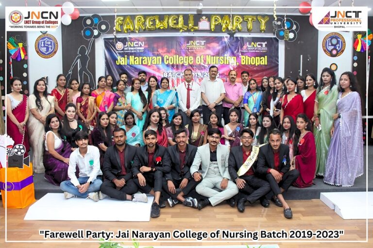 Farewell Party: Jai Narayan College of Nursing Batch 2019-2023