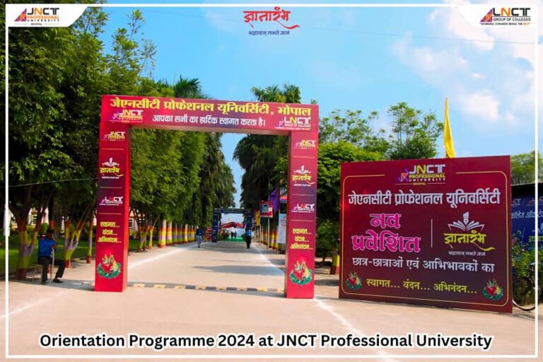 Orientation Programme 2024 New Beginnings at JNCT Professional University!