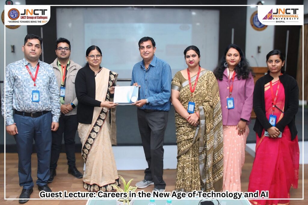 Empowering Future Minds: Guest Lecture at JNCT Professional University