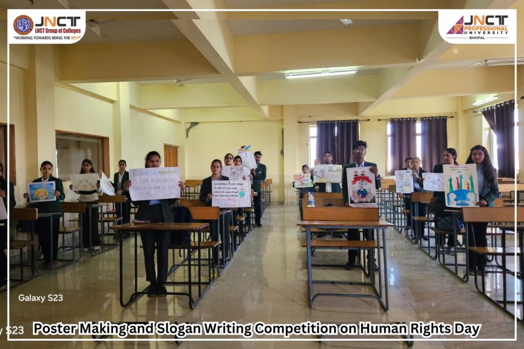 Human Rights Day Celebration JNCBM Poster Making and Slogan Writing Competition